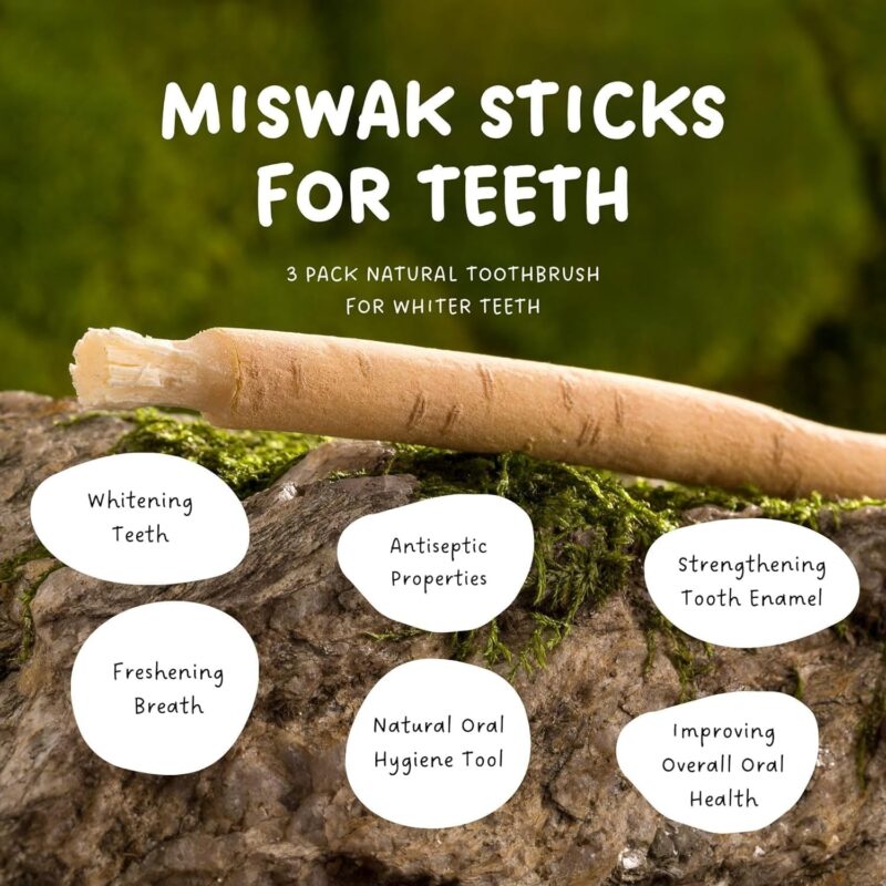 Miswak sticks for teeth