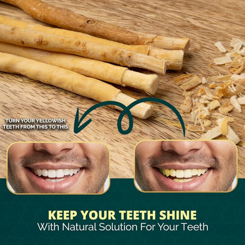 Result after Miswak